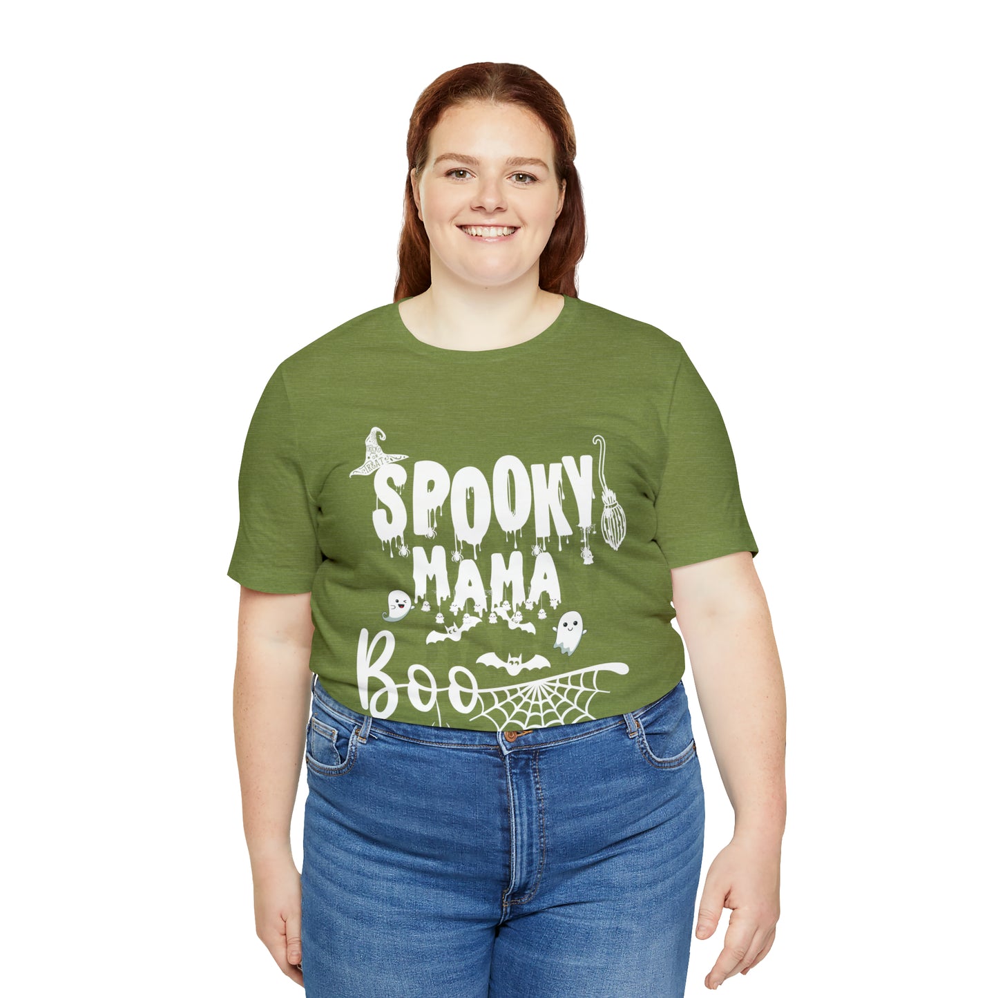 Spooky Mama Jersey Short Sleeve Tee