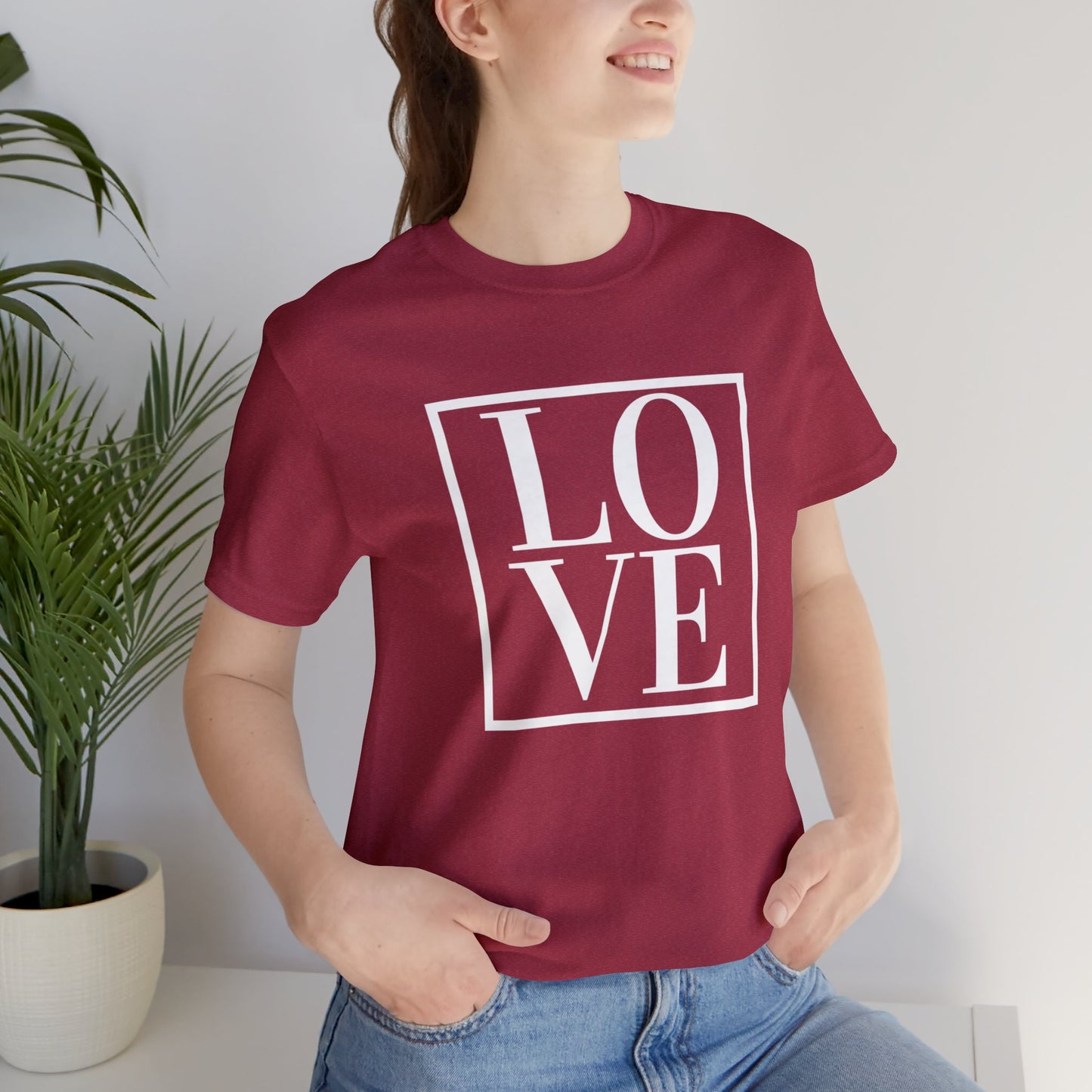 Love Squared Unisex Jersey Short Sleeve Tee