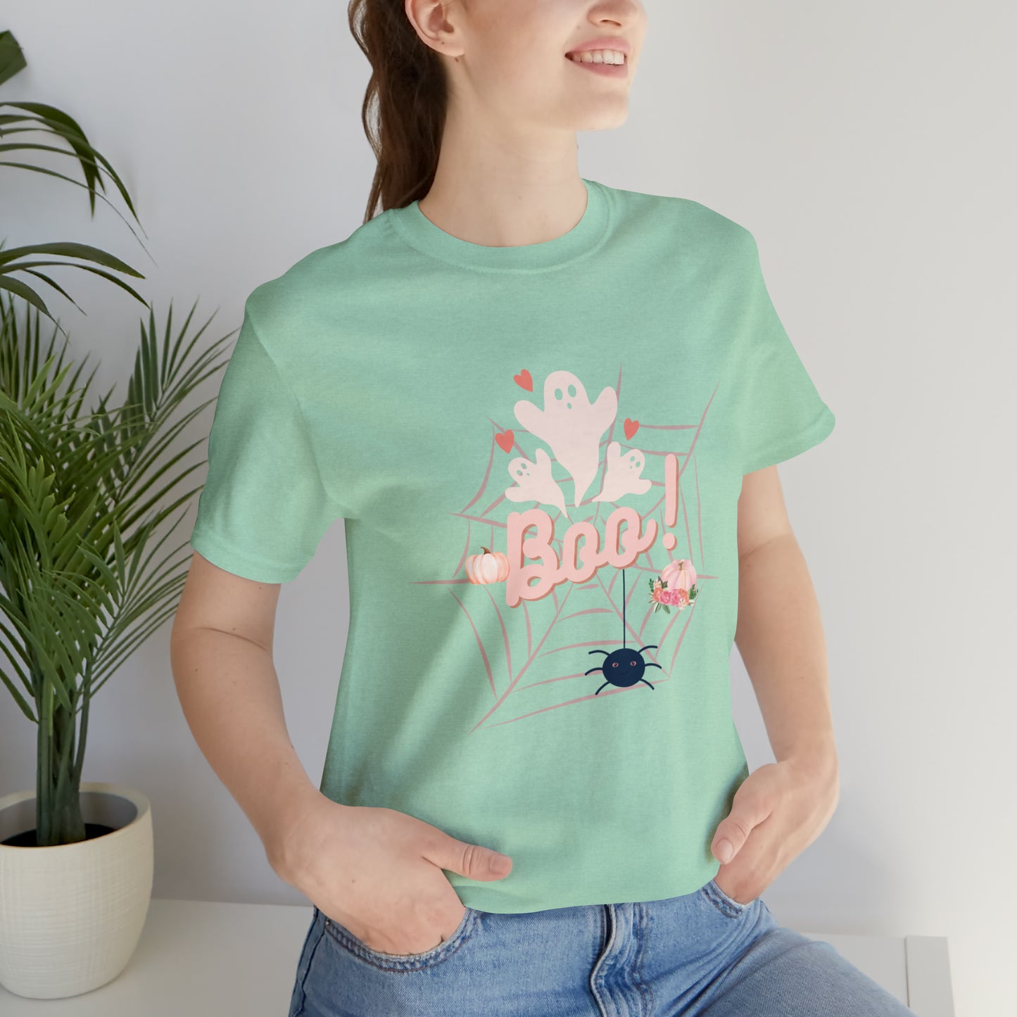 Boo Spider Jersey Short Sleeve Tee