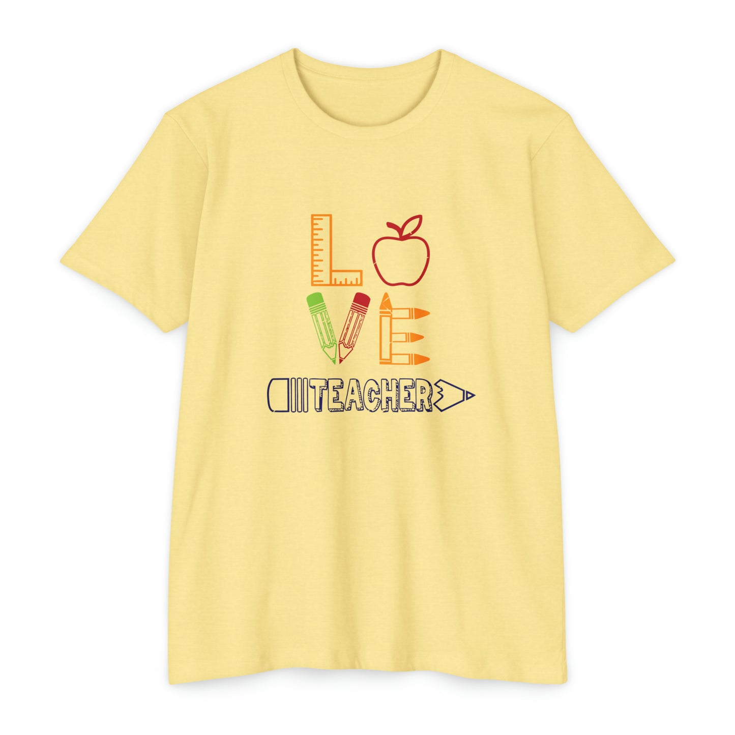 LOVE teacher Jersey T-shirt