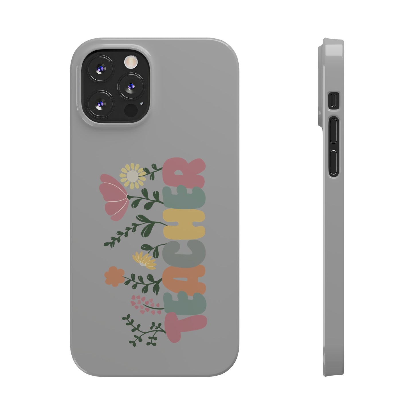 TEACHER Slim Phone Cases