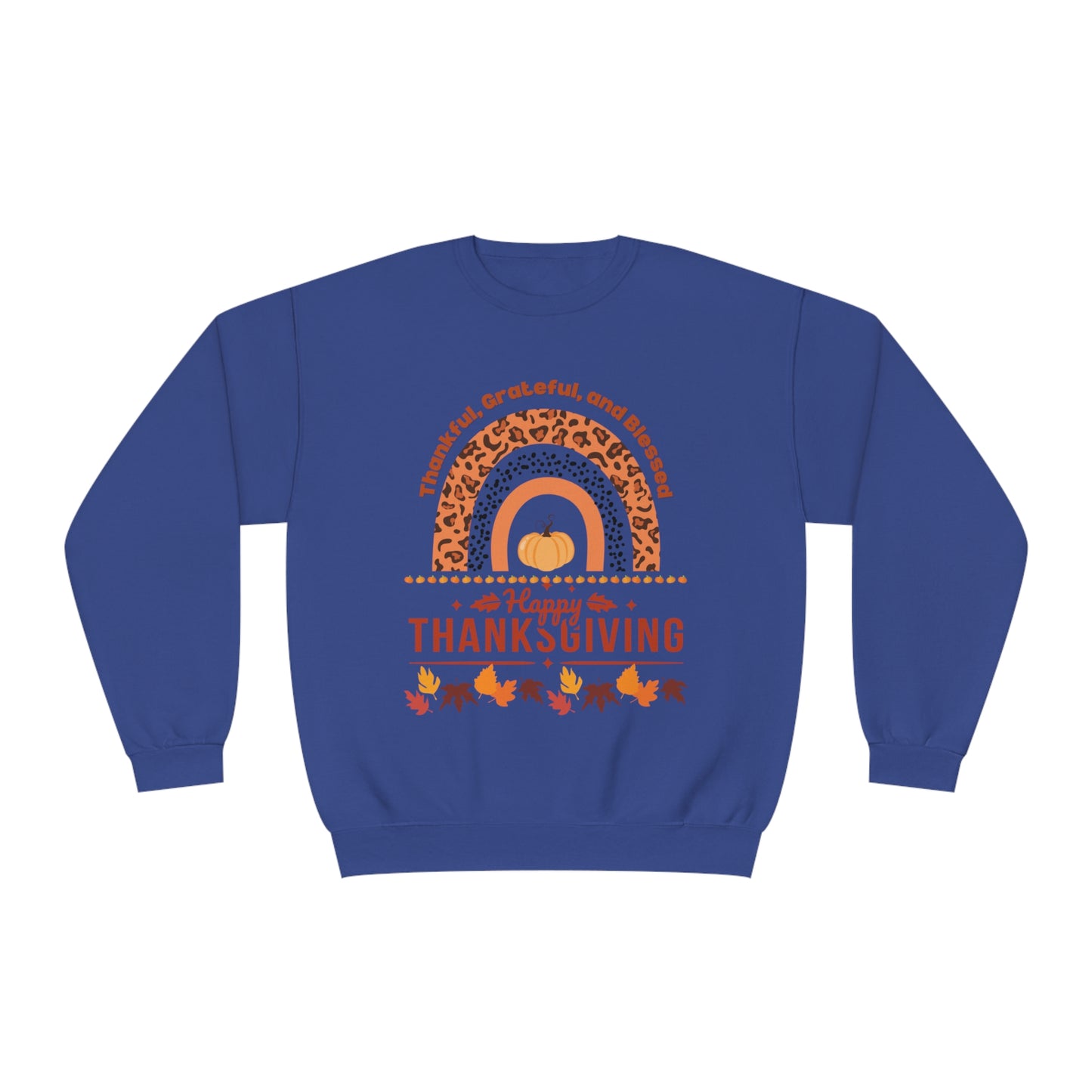 Happy Thanksgiving NuBlend® Crewneck Sweatshirt