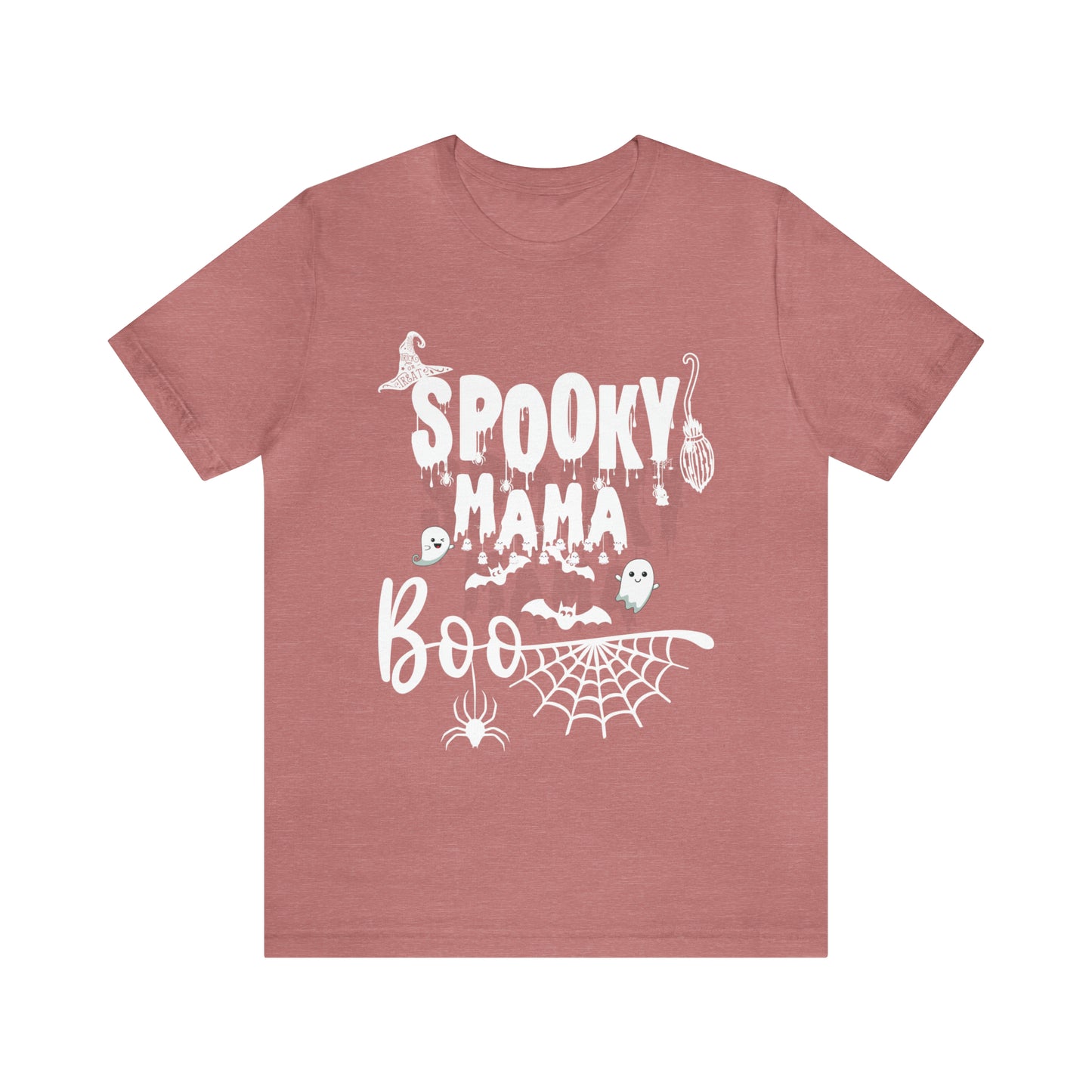 Spooky Mama Jersey Short Sleeve Tee