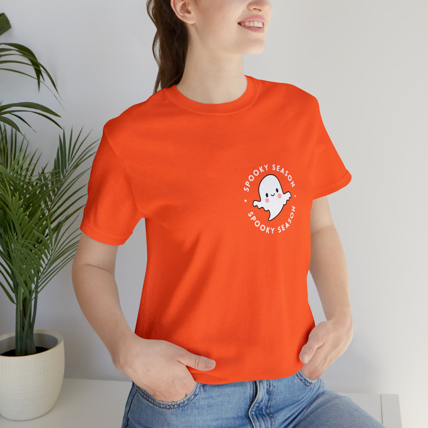 Spooky Season BOO Jersey Short Sleeve Tee