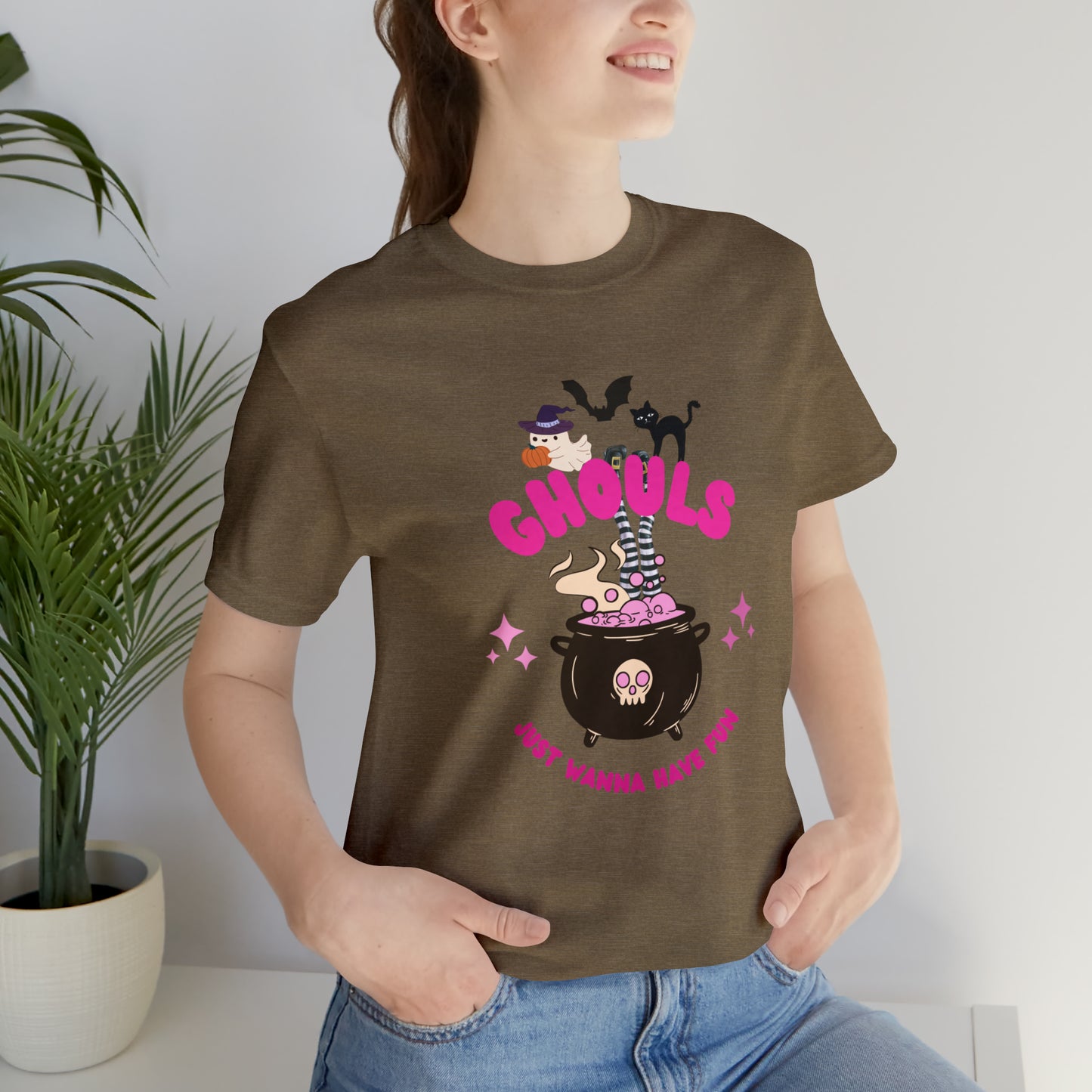 Ghouls just want to have fun Jersey Short Sleeve Tee