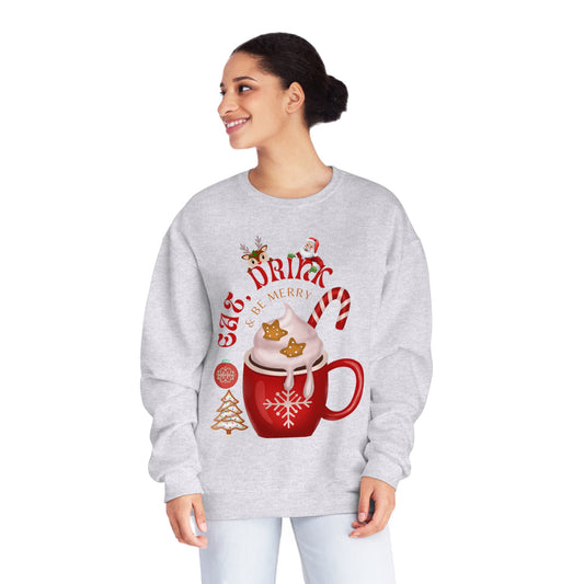 eat drink & be merry NuBlend® Crewneck Sweatshirt