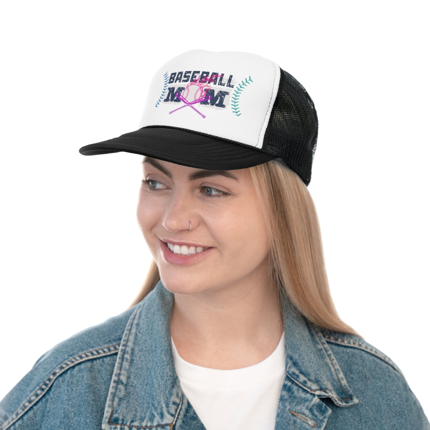 Baseball Mom Trucker Caps