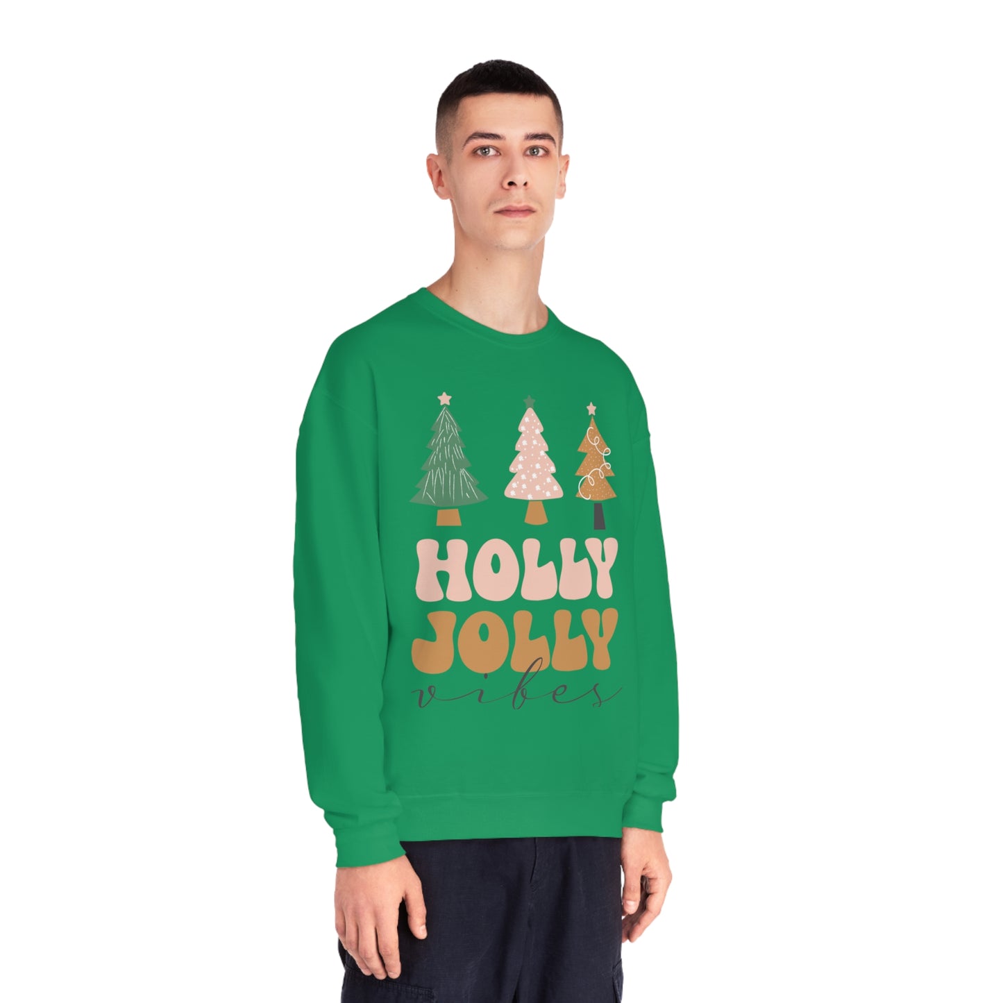 Holly Jolly Vibes NuBlend® Crewneck Sweatshirt