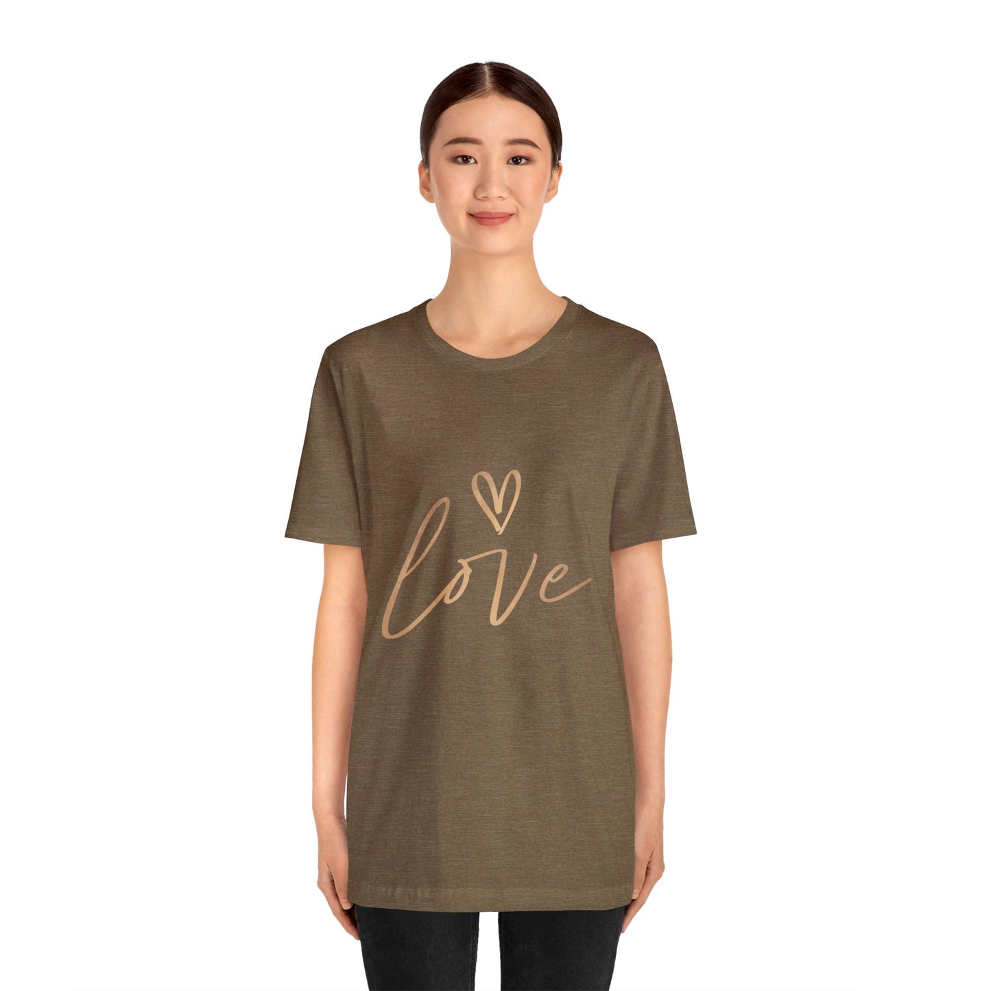 Love GOLD Unisex Jersey Short Sleeve Tee