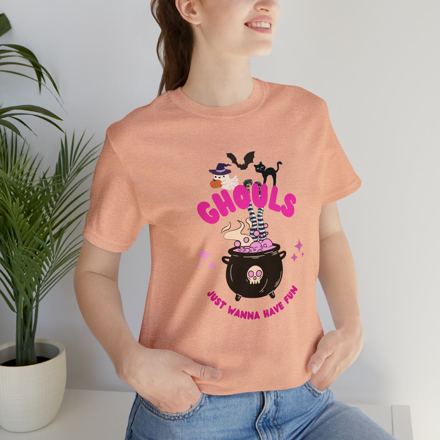 Ghouls just want to have fun Jersey Short Sleeve Tee