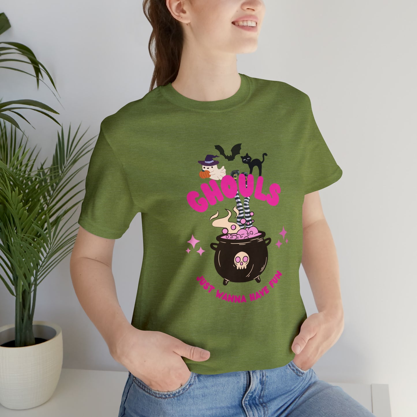 Ghouls just want to have fun Jersey Short Sleeve Tee