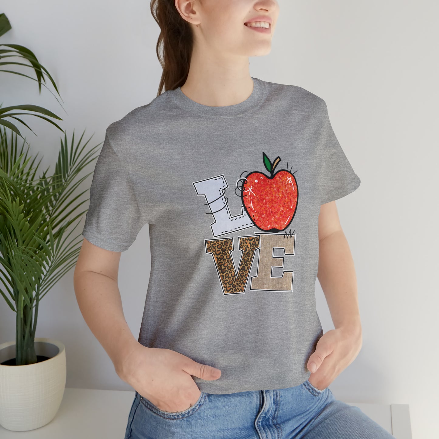 Apple LOVE Short Sleeve Tee