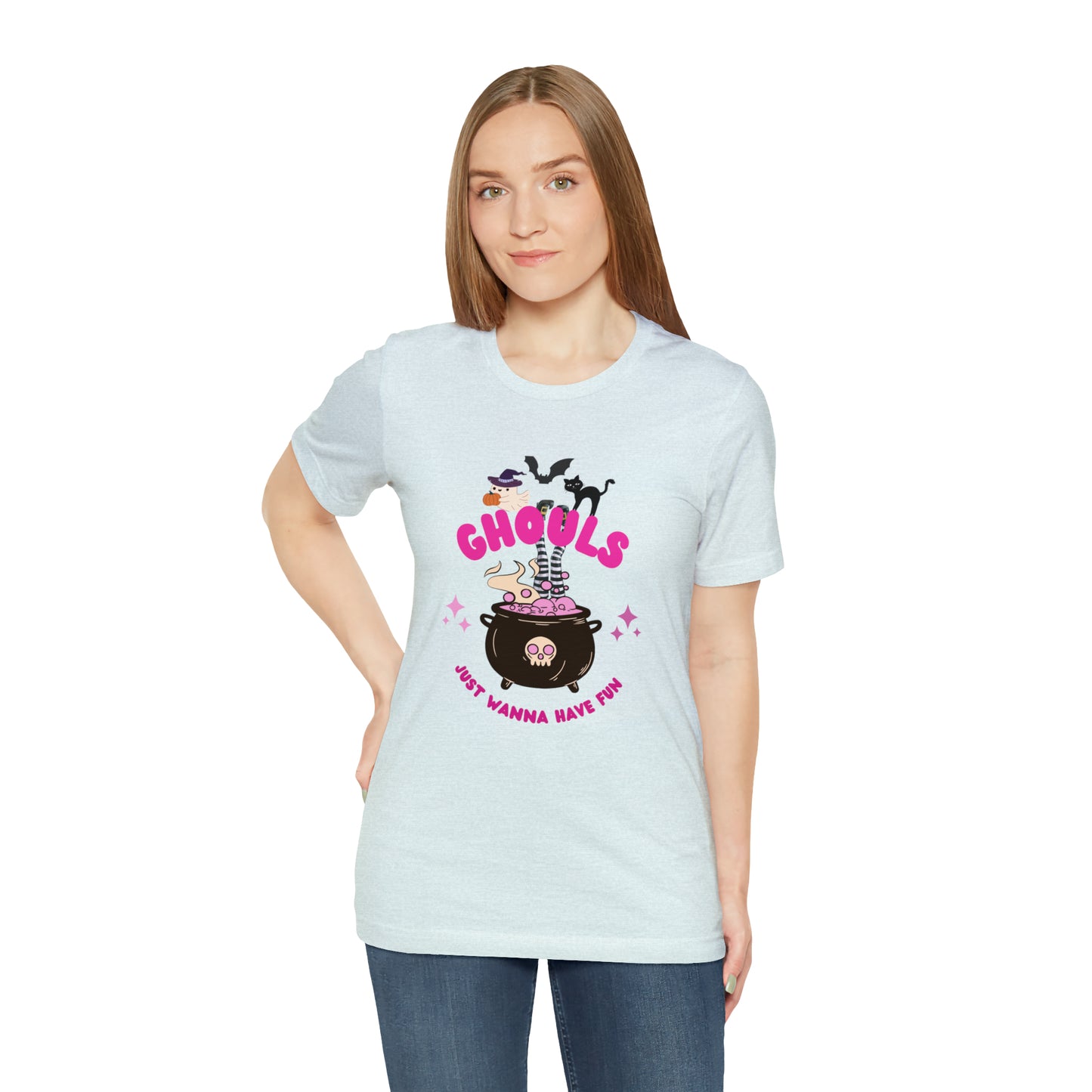 Ghouls just want to have fun Jersey Short Sleeve Tee