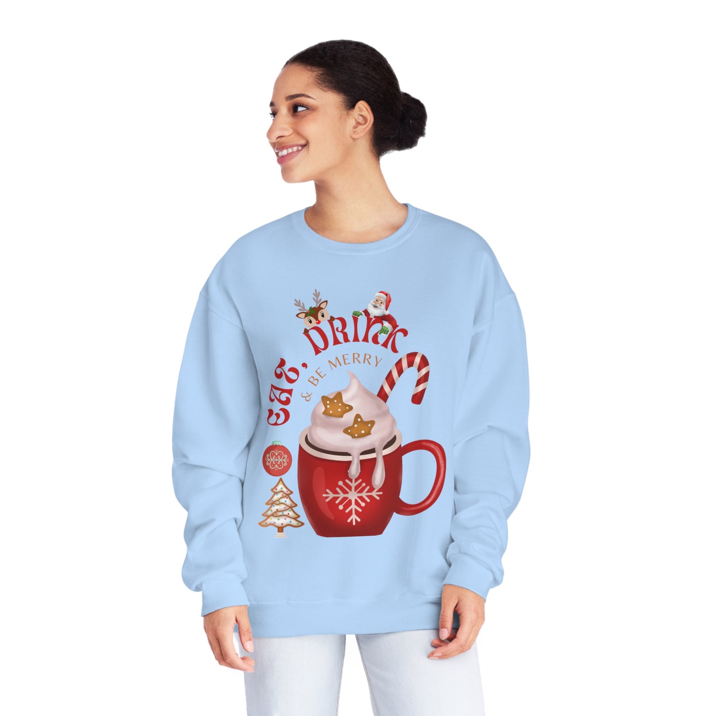 eat drink & be merry NuBlend® Crewneck Sweatshirt