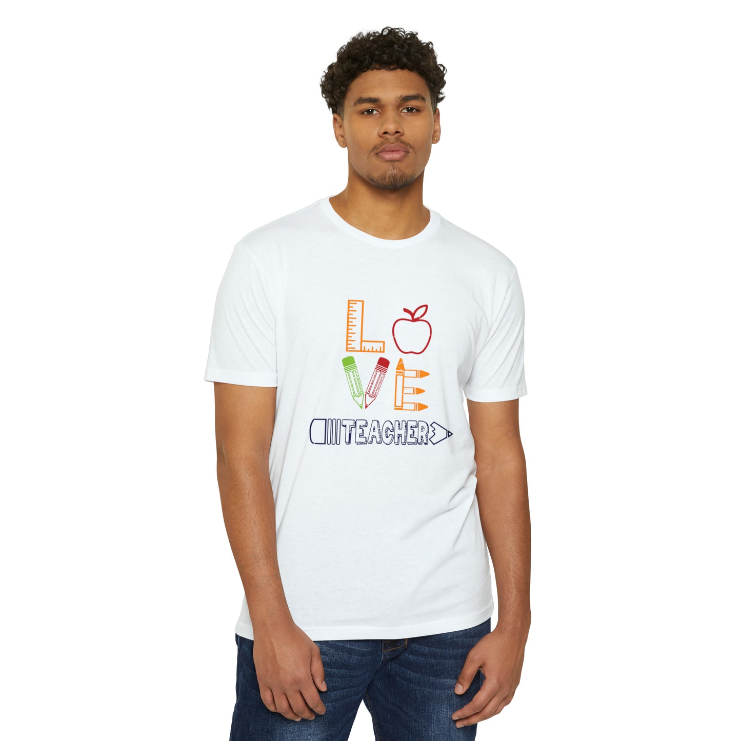 LOVE teacher Jersey T-shirt