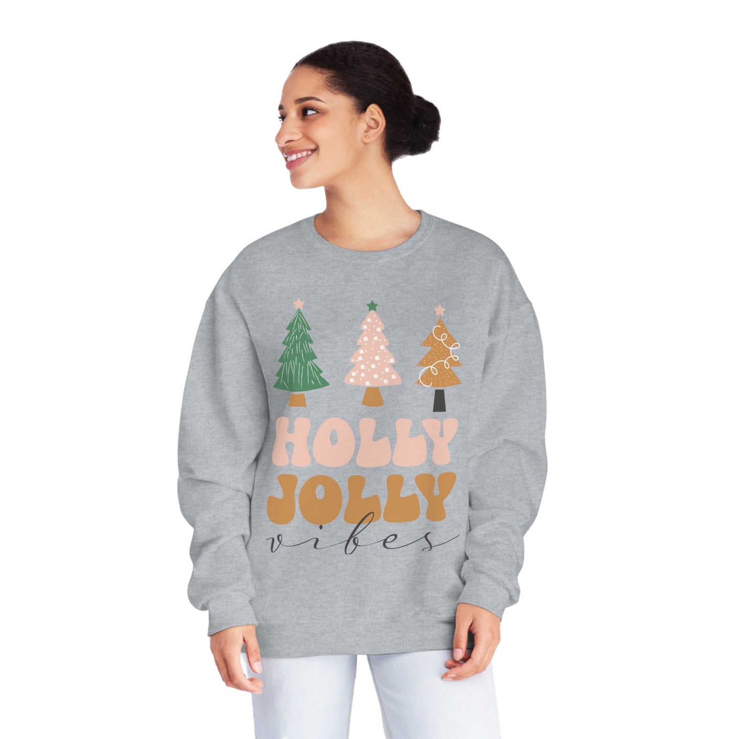 Holly Jolly Vibes NuBlend® Crewneck Sweatshirt