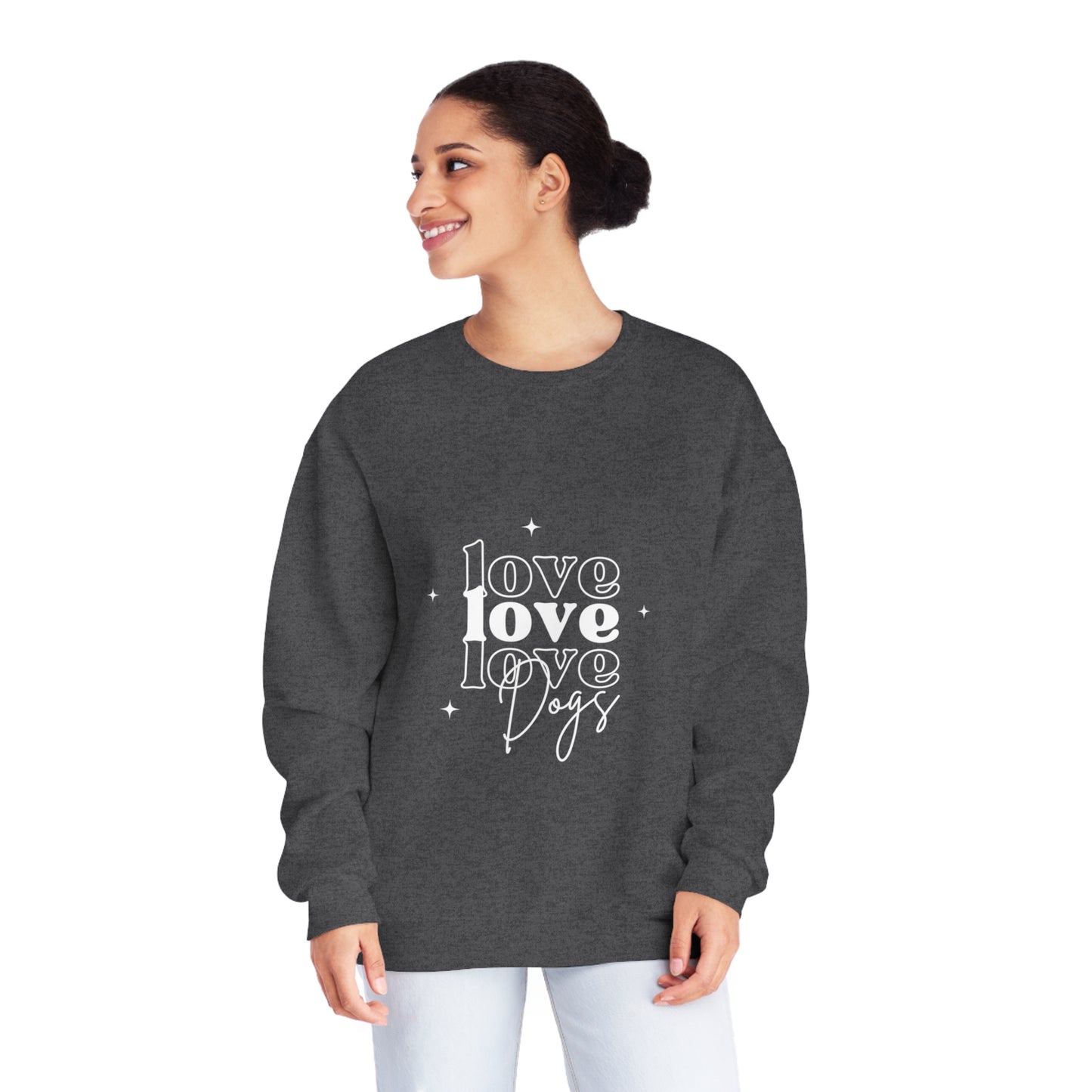 Love Love Love Dogs Unisex NuBlend® Crewneck Sweatshirt