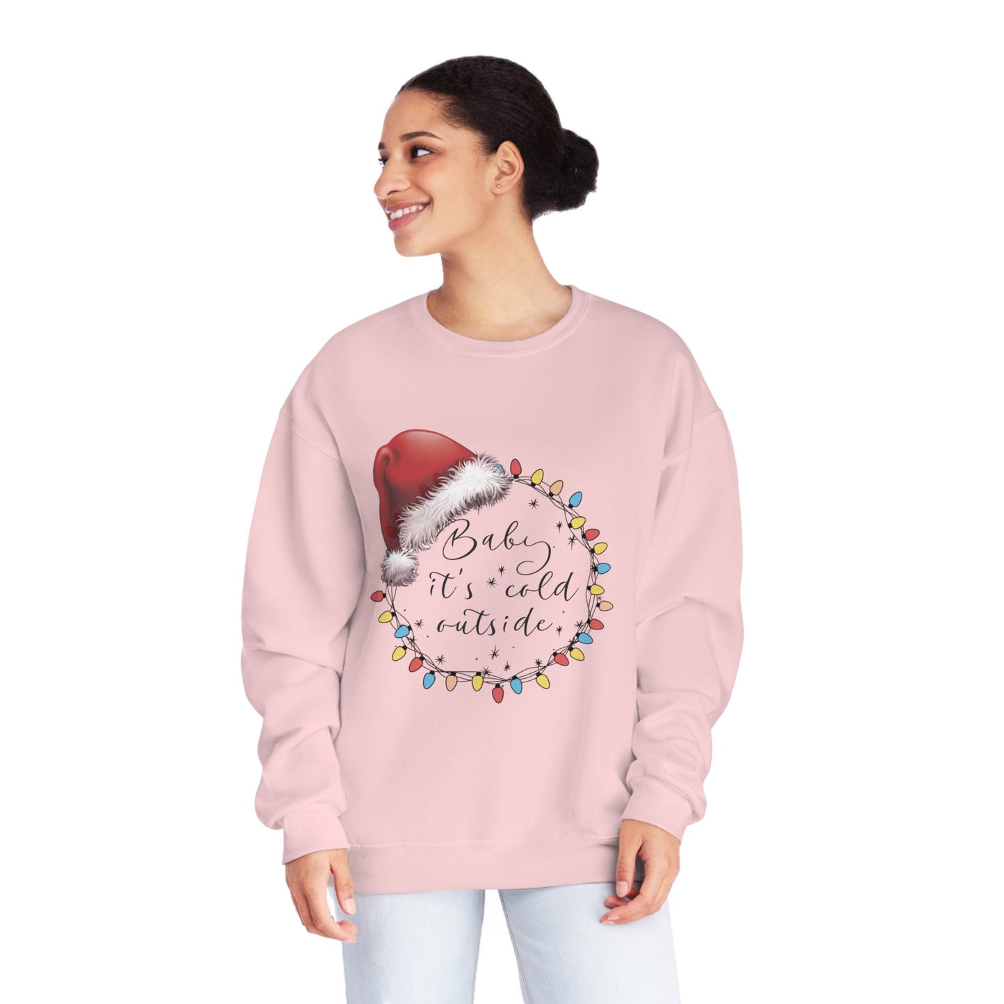 Baby its cold outside NuBlend® Crewneck Sweatshirt