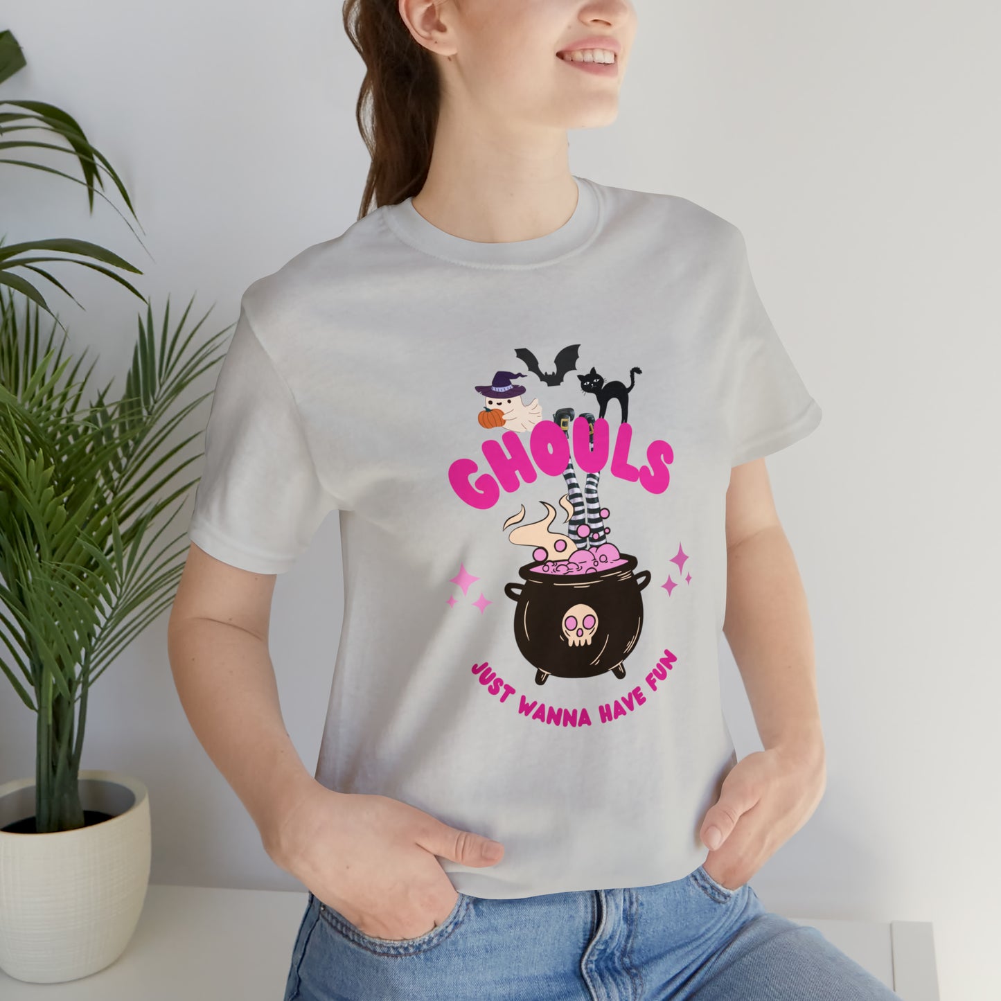 Ghouls just want to have fun Jersey Short Sleeve Tee