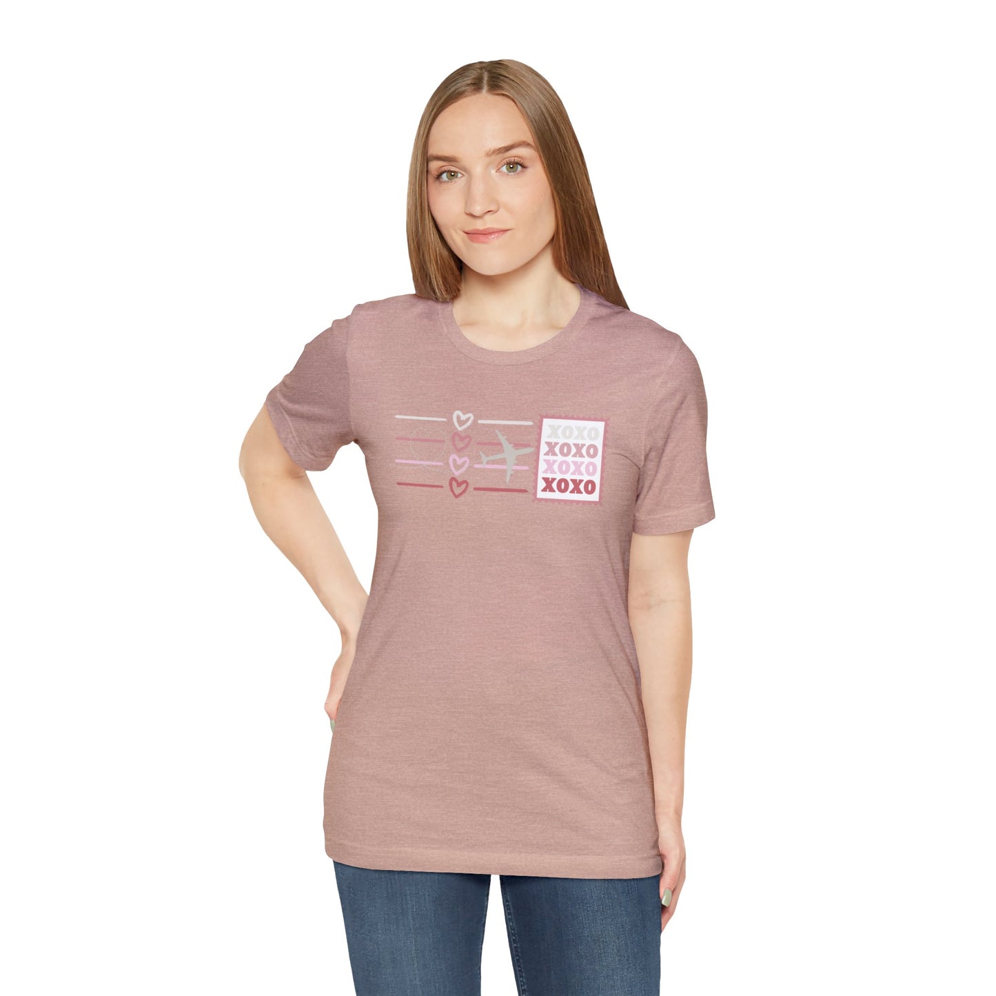 XOXO Traveler Unisex Jersey Short Sleeve Tee