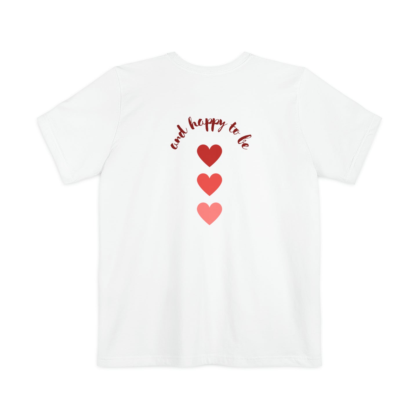 Taken & Happy To Be Unisex Pocket T-shirt