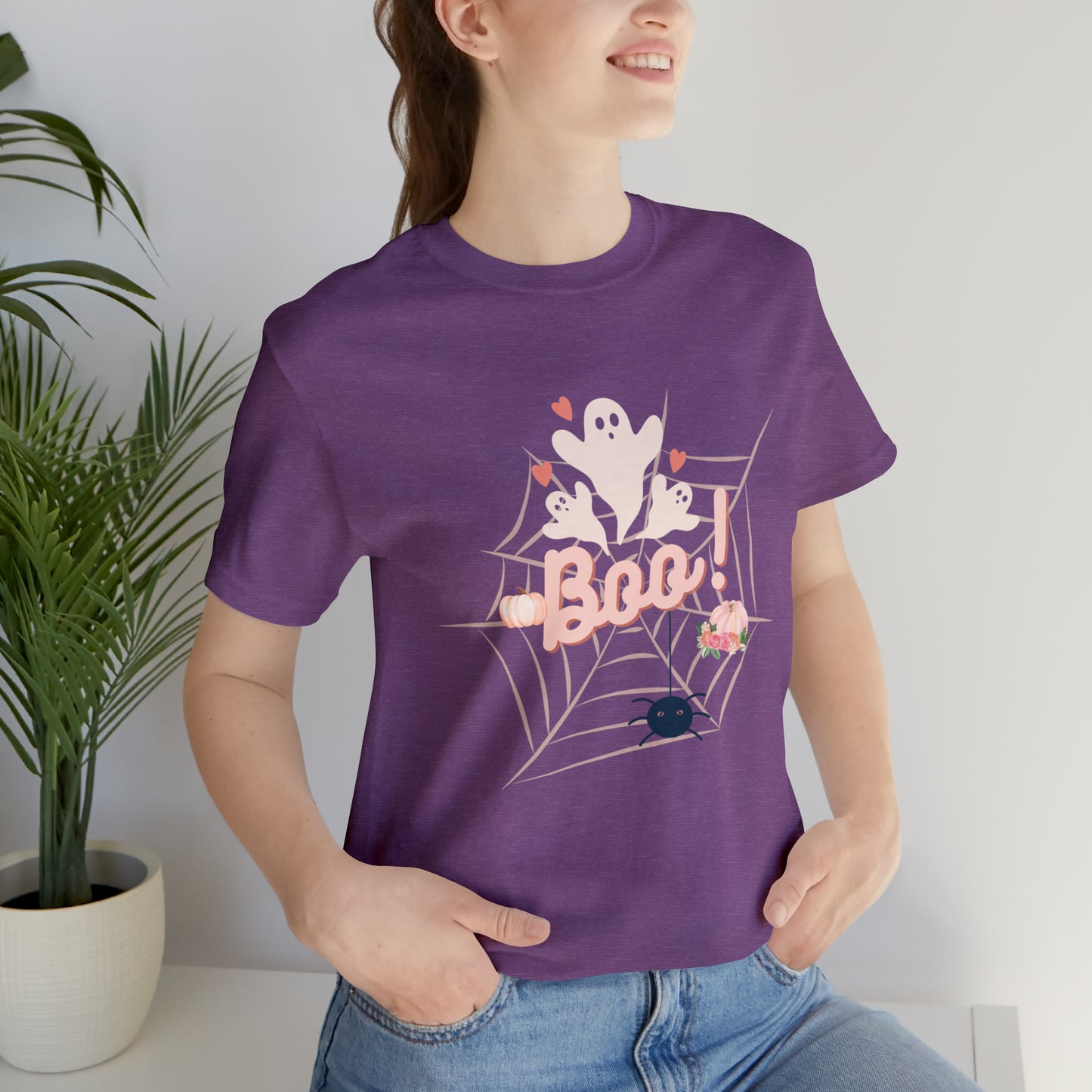 Boo Spider Jersey Short Sleeve Tee