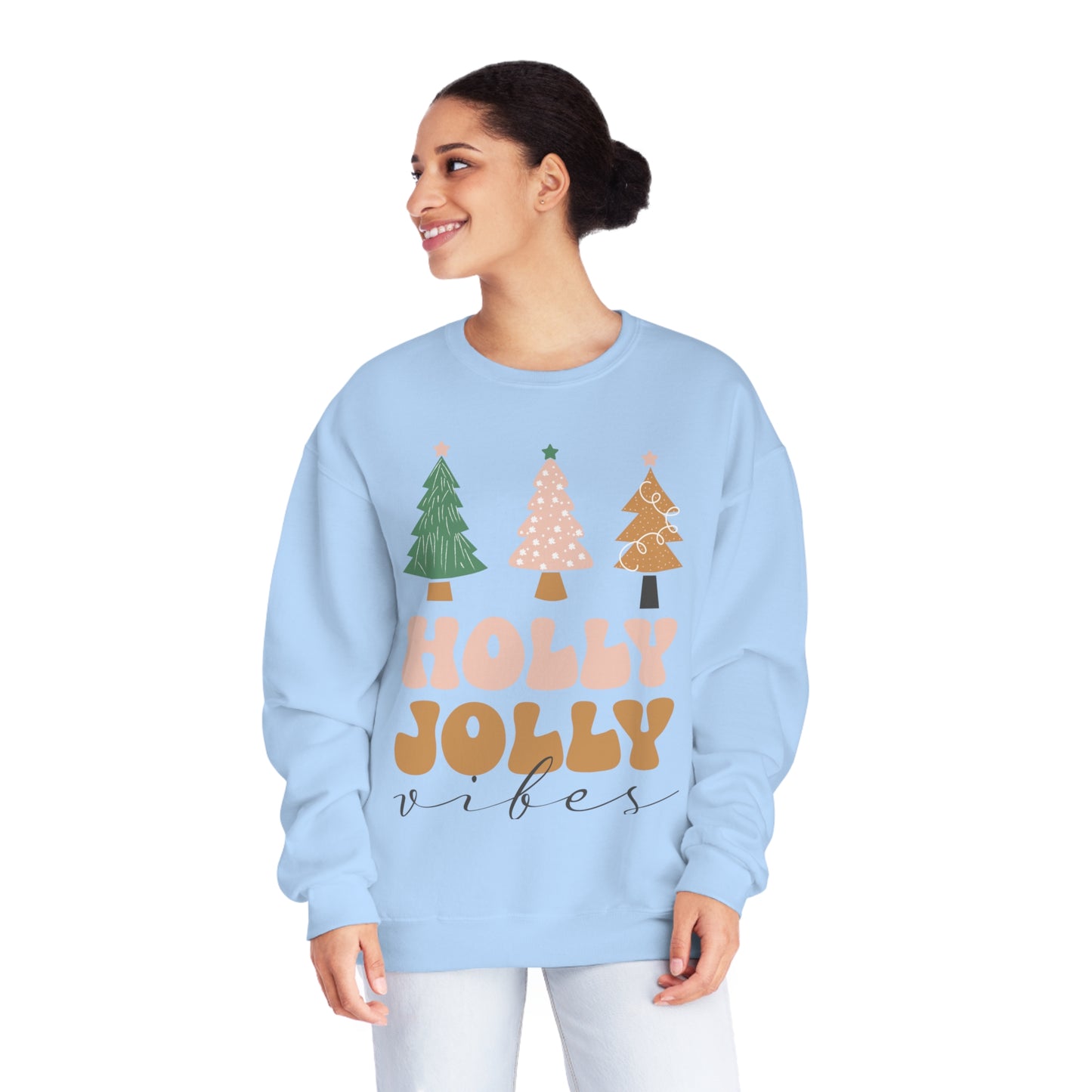 Holly Jolly Vibes NuBlend® Crewneck Sweatshirt