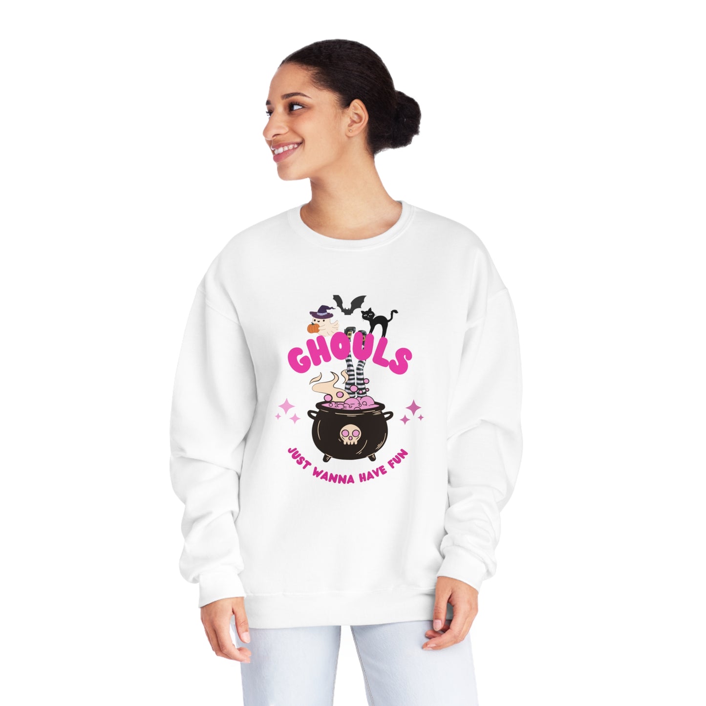 Ghouls Just Want to Have Fun NuBlend® Crewneck Sweatshirt