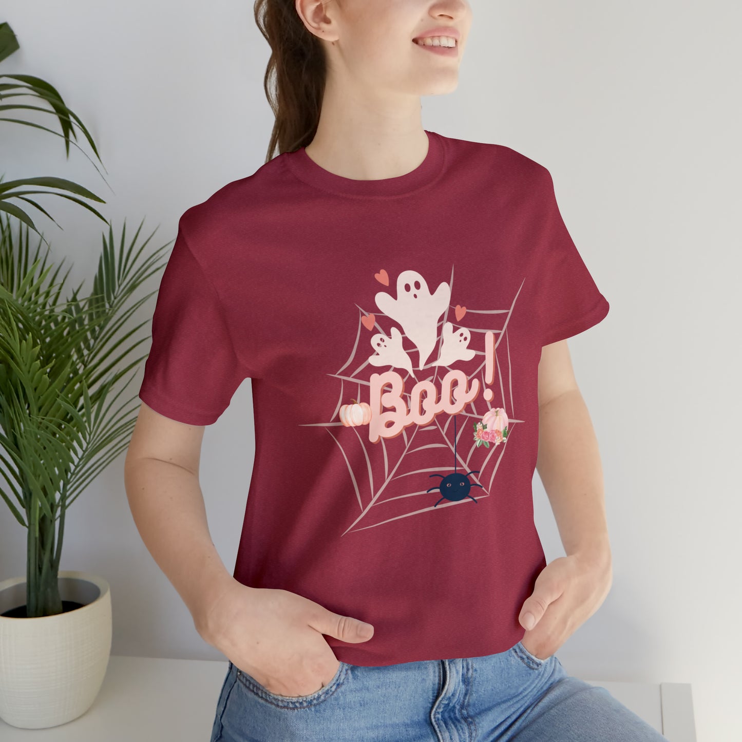 Boo Spider Jersey Short Sleeve Tee