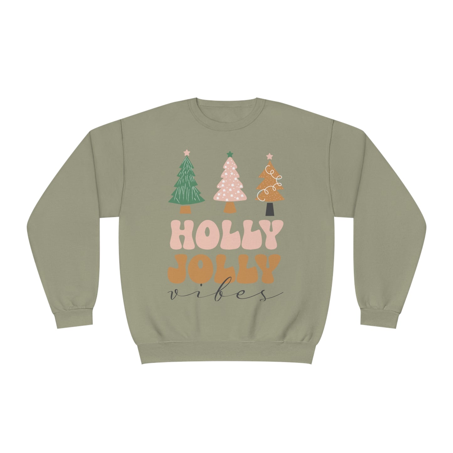 Holly Jolly Vibes NuBlend® Crewneck Sweatshirt