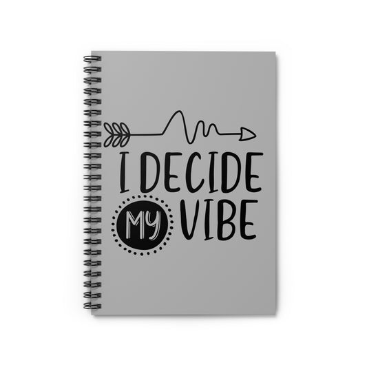 My Vibes Spiral Notebook - Ruled Line