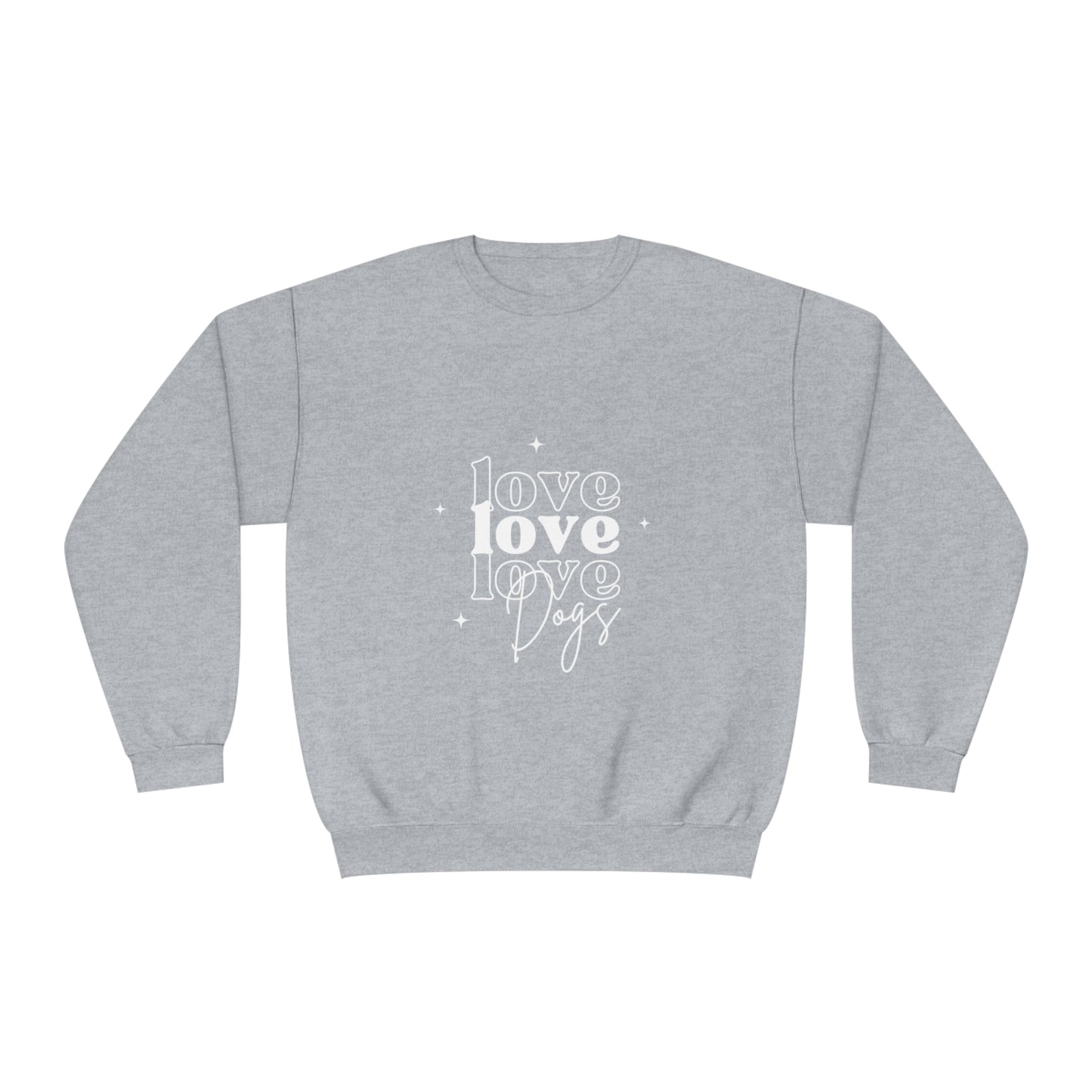 Love Love Love Dogs Unisex NuBlend® Crewneck Sweatshirt