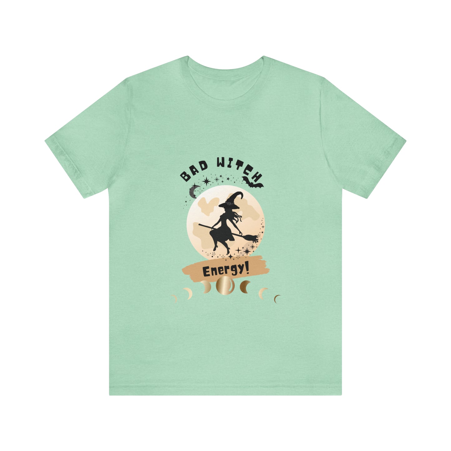 Bad Witch Energy Jersey Short Sleeve Tee