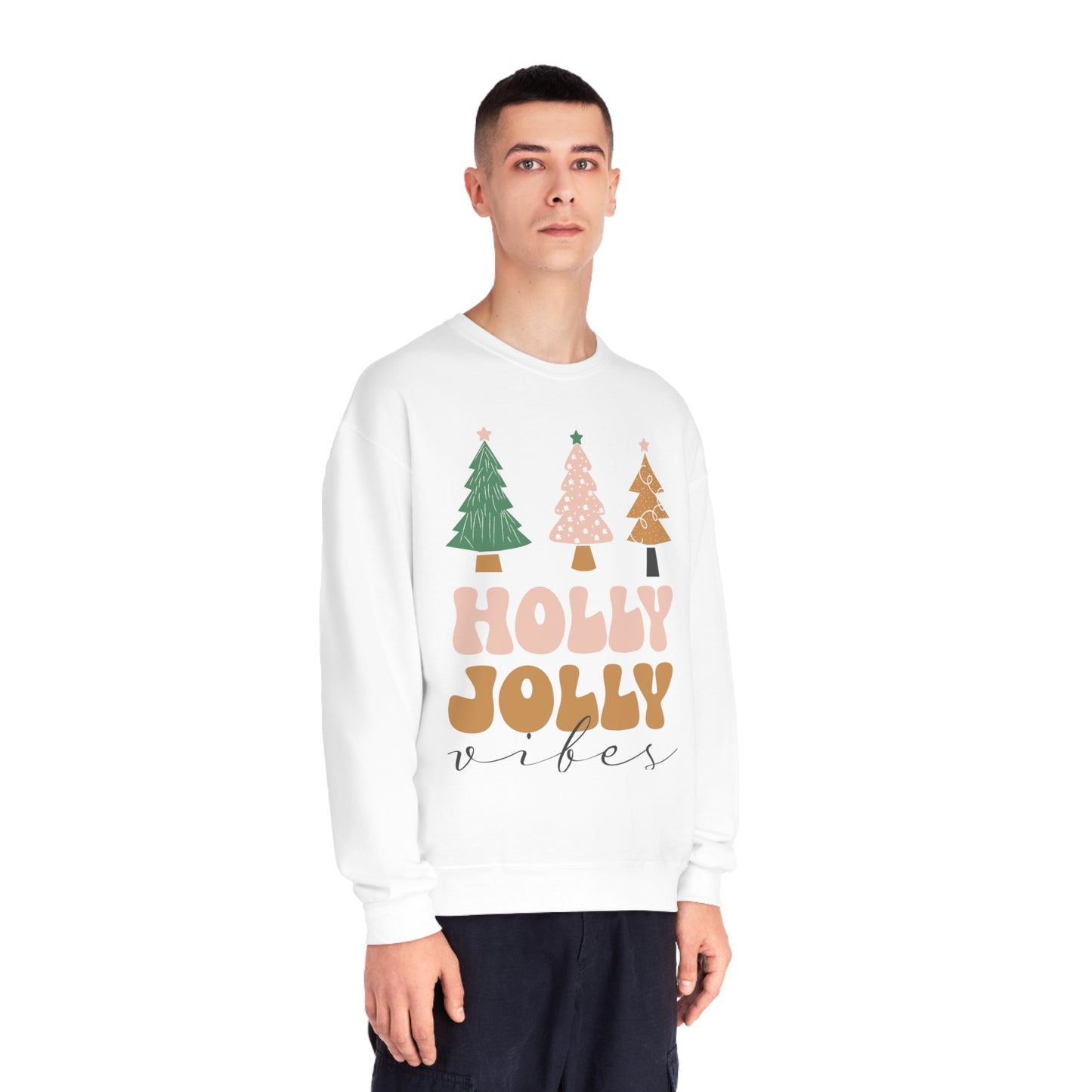 Holly Jolly Vibes NuBlend® Crewneck Sweatshirt