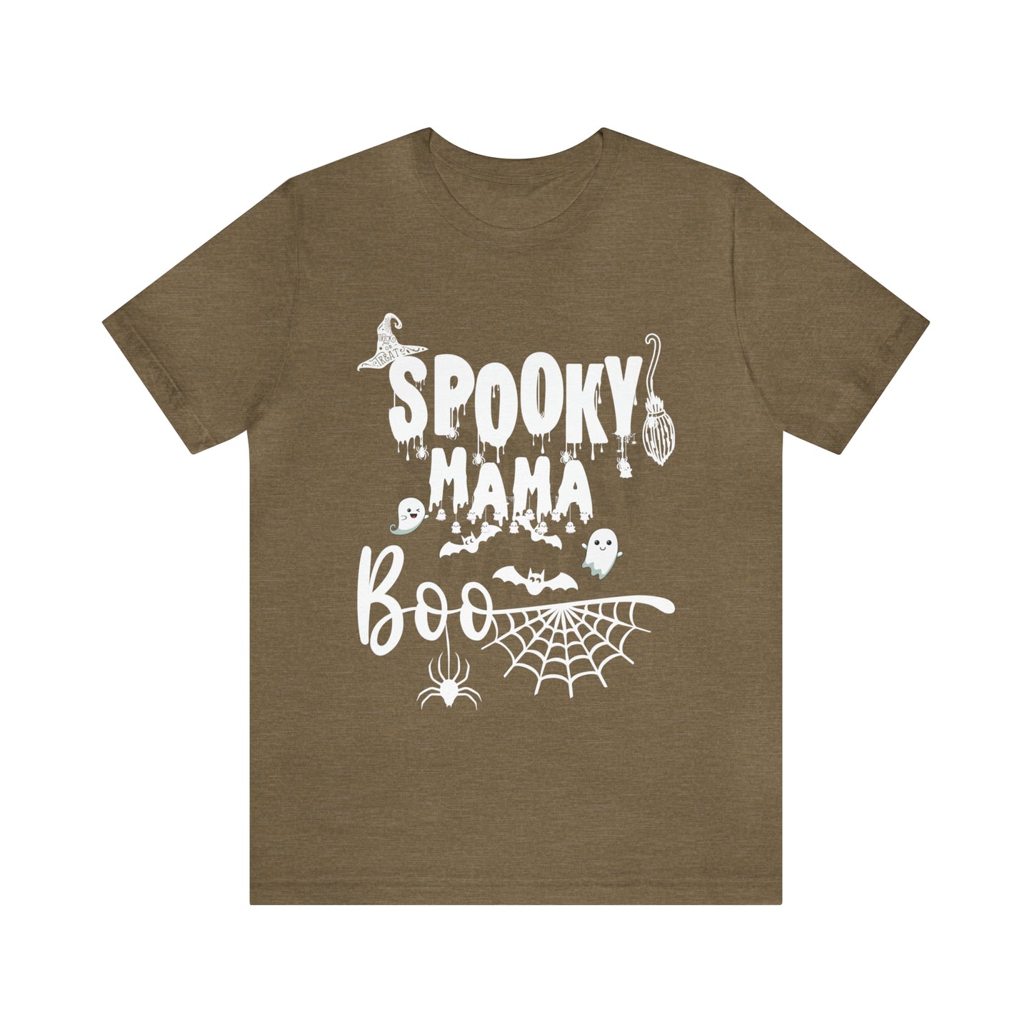 Spooky Mama Jersey Short Sleeve Tee