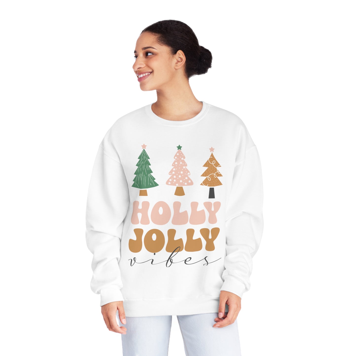 Holly Jolly Vibes NuBlend® Crewneck Sweatshirt