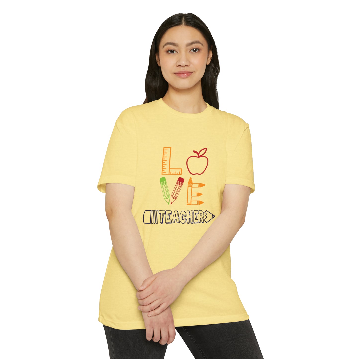 LOVE teacher Jersey T-shirt