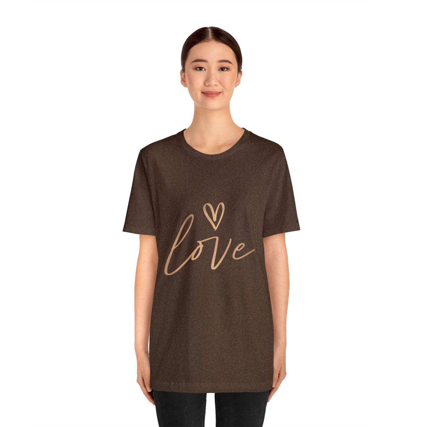 Love GOLD Unisex Jersey Short Sleeve Tee