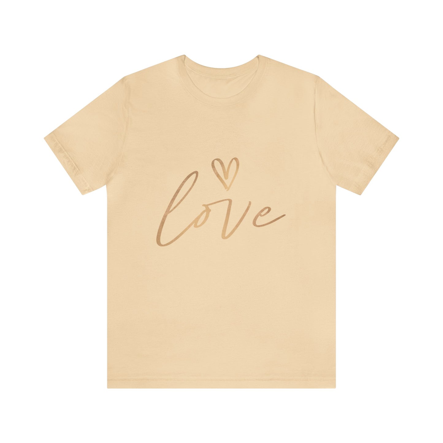 Love GOLD Unisex Jersey Short Sleeve Tee