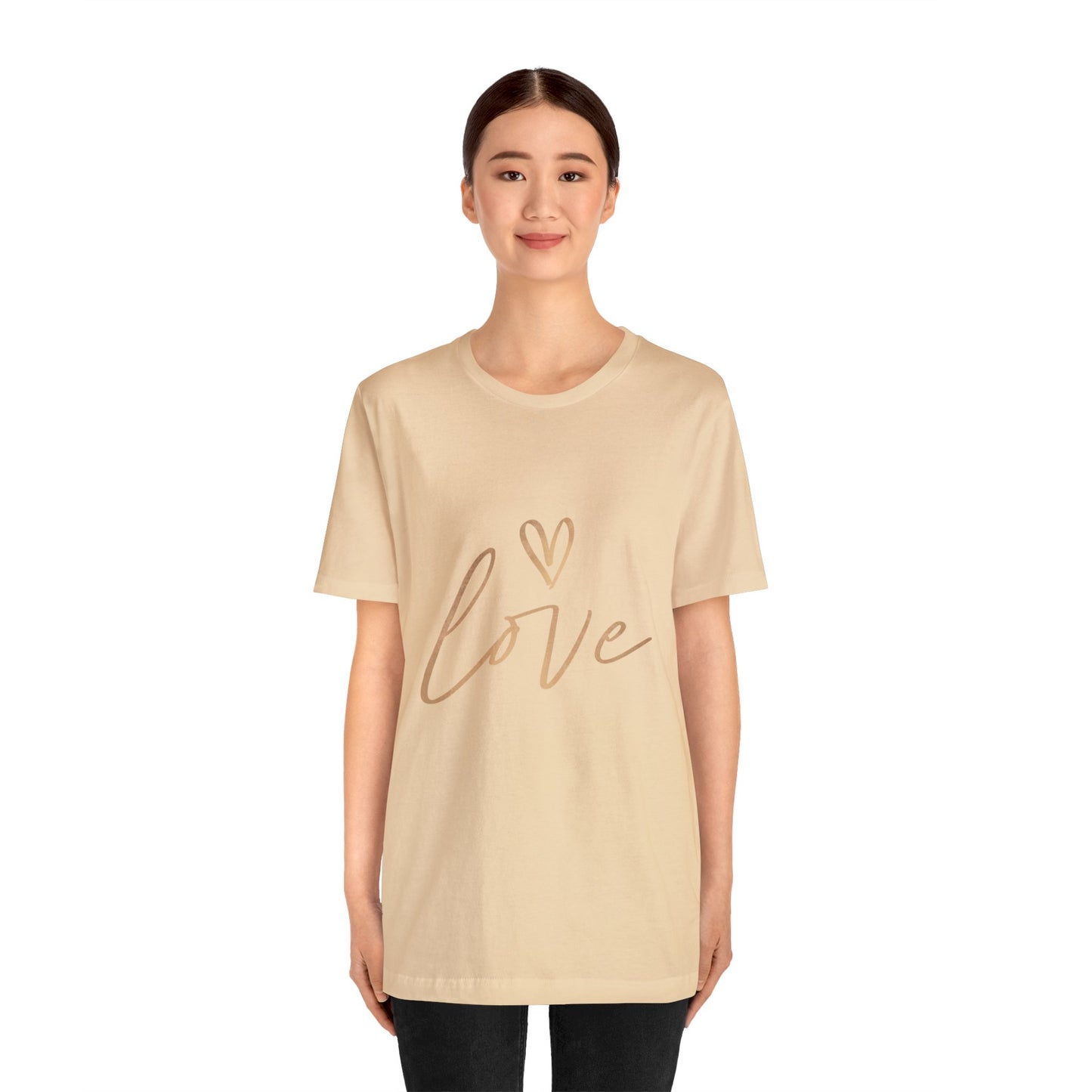 Love GOLD Unisex Jersey Short Sleeve Tee