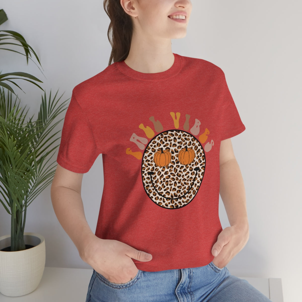 Fall Vibes Smiley Tee