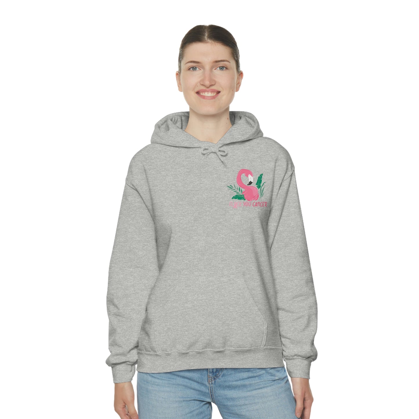 Flock You Cancer Unisex Heavy Blend™ Hooded Sweatshirt