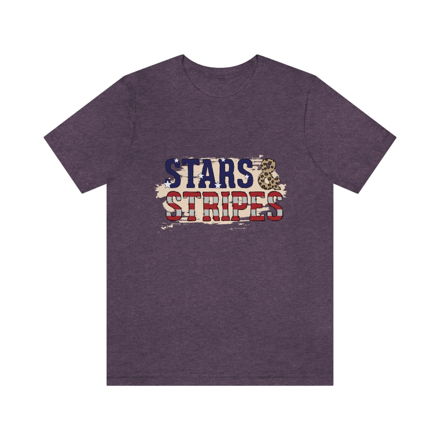 Stars and Stripes Unisex Jersey Short Sleeve Tee