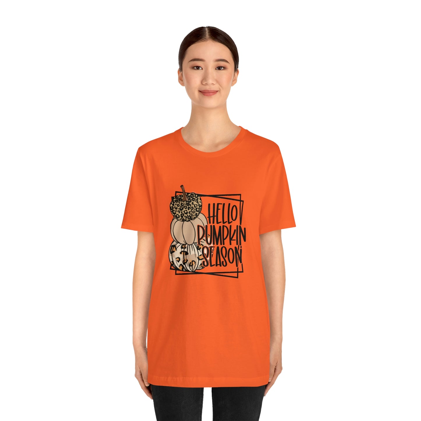 Hello Pumpkin Season Unisex Tee