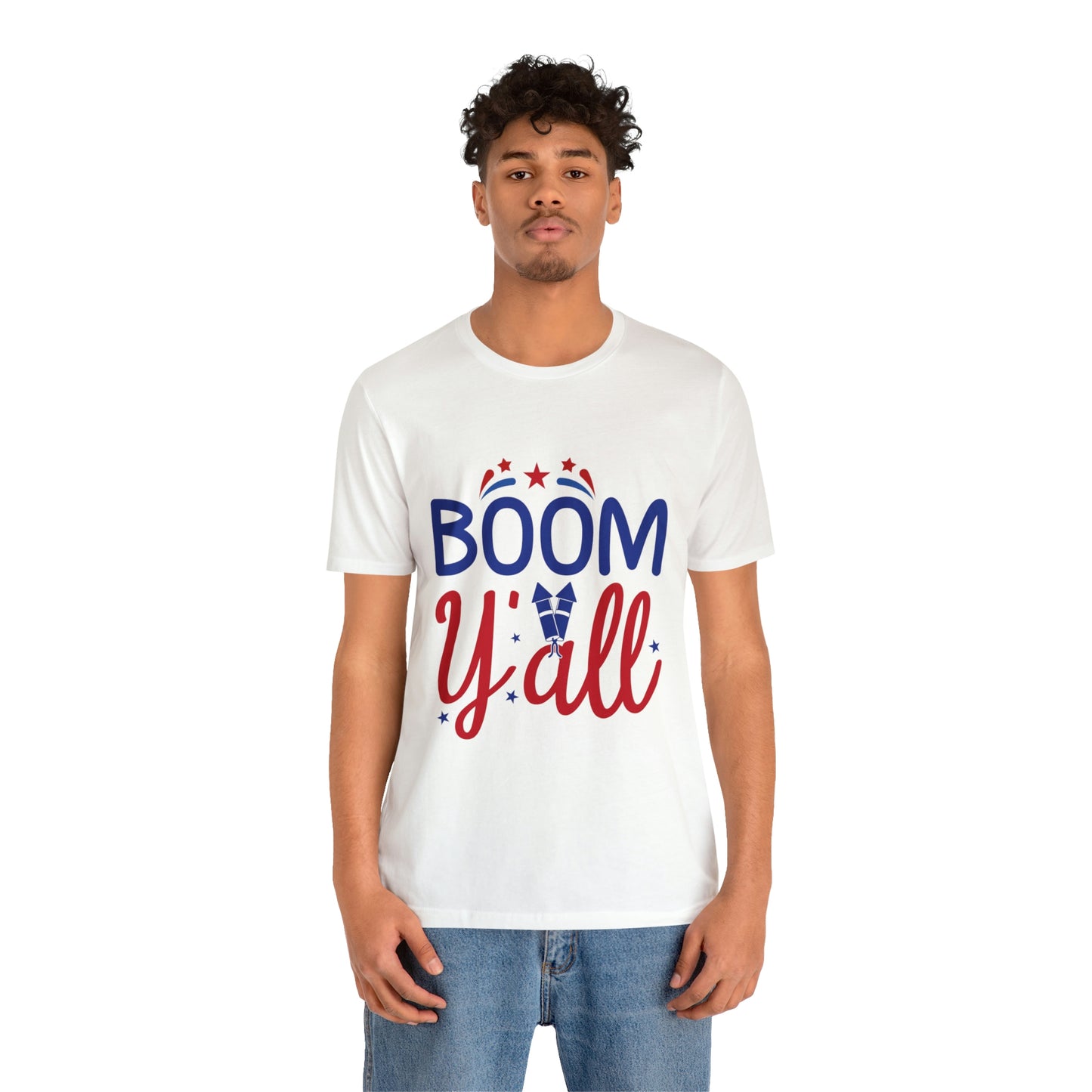 Unisex Sunshine Lasso Boom Yall Jersey Short Sleeve Tee