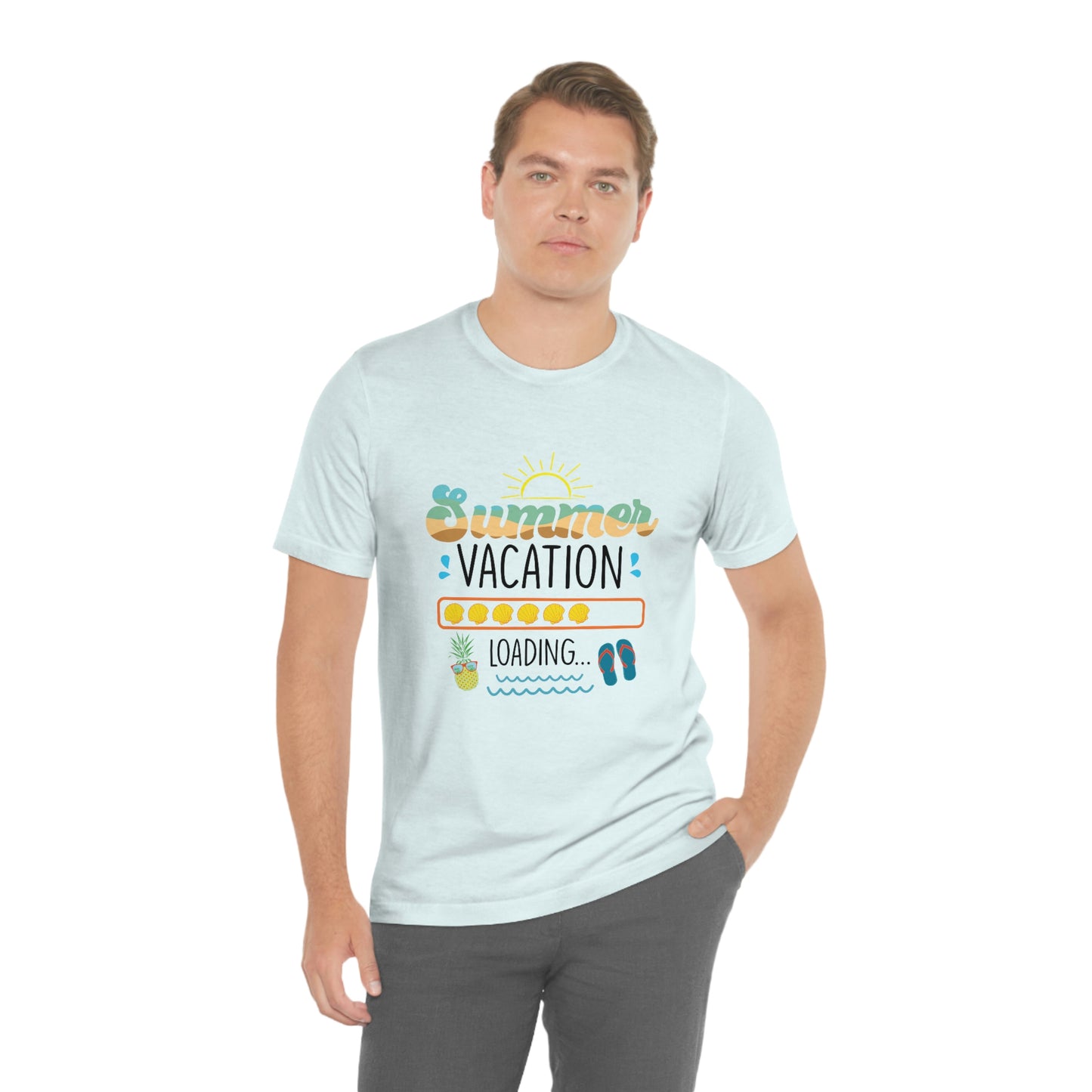 Summer Vacation Unisex Jersey Short Sleeve Tee