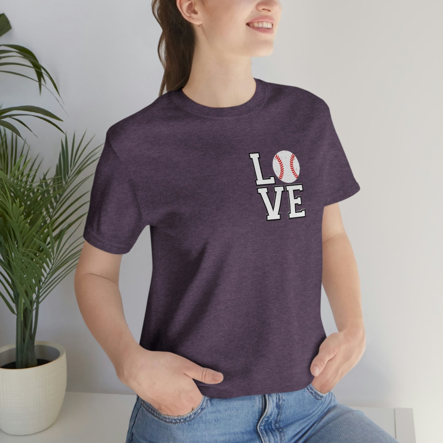 Baseball Love Short Sleeve Tee