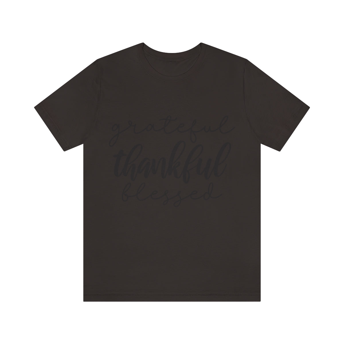 Grateful Thankful Blessed Tee