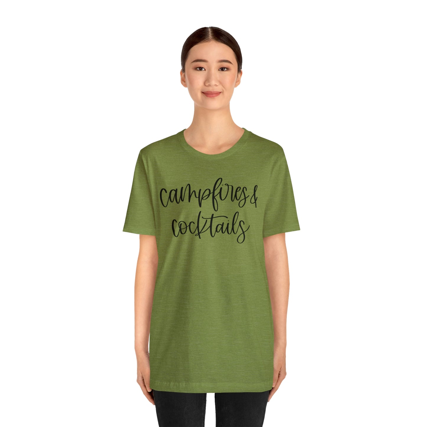 Campfire and Cocktails Short Sleeve Tee