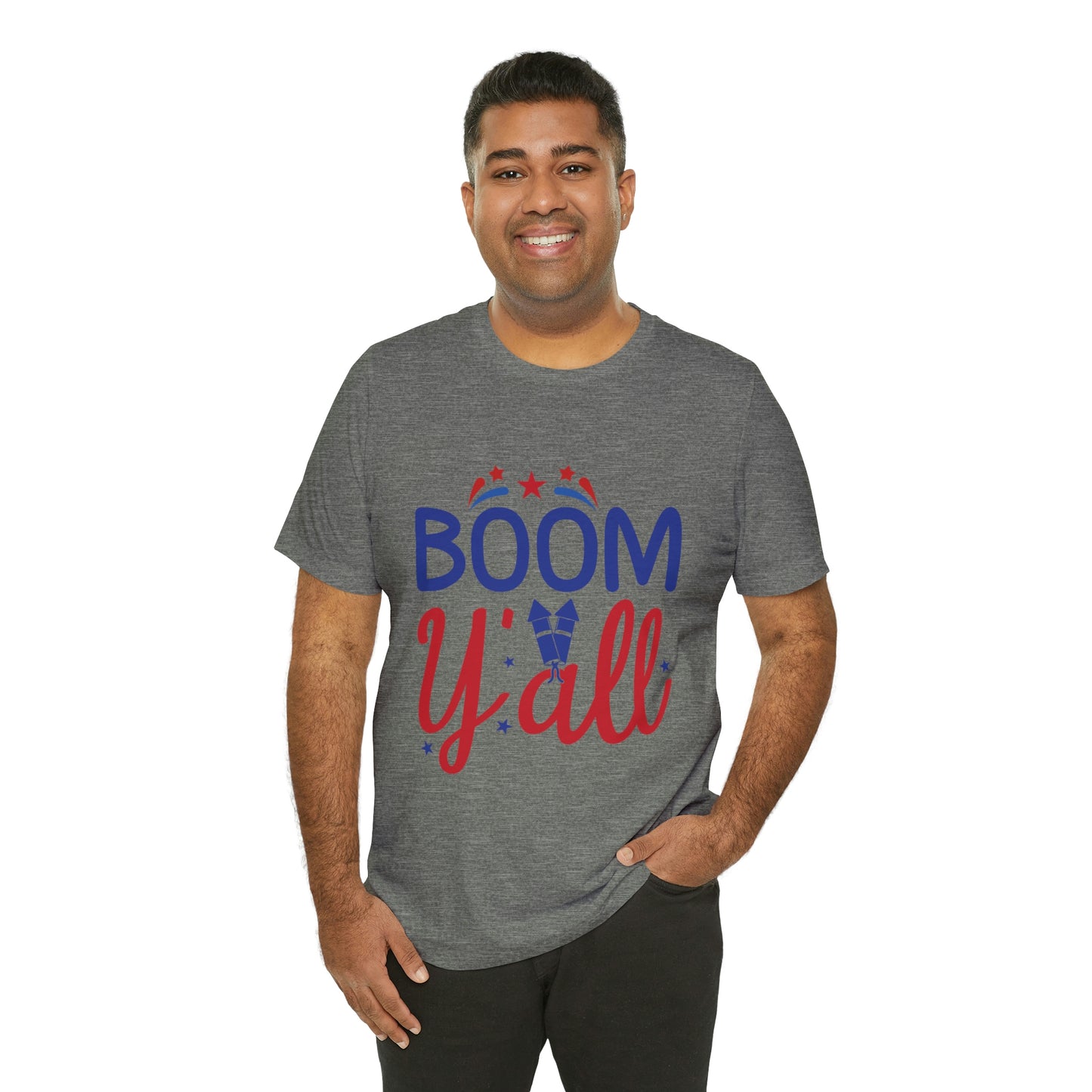 Unisex Sunshine Lasso Boom Yall Jersey Short Sleeve Tee